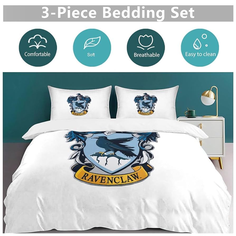 新品未使用•海外購入【Harry Potter】ベッドカバー Amazon｜ホグワーツ ハリー ポッター 魔法 寝具3点セット 布団